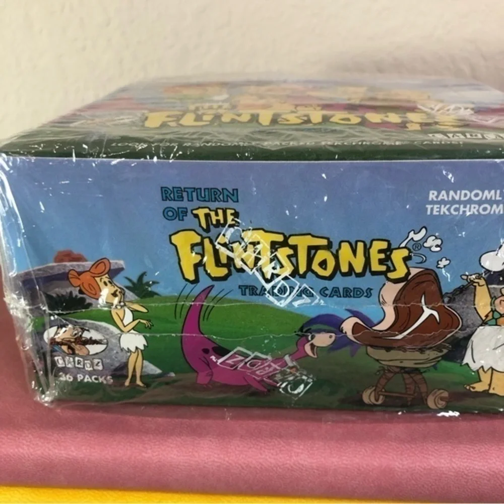 The Flintstones Trading Cards Sealed Box Vintage 1994 Collectible 36 Packs